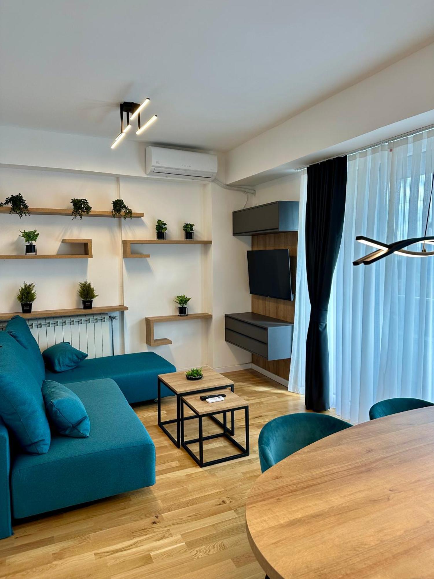 Downtown Riverside Apartments Skopje Eksteriør billede