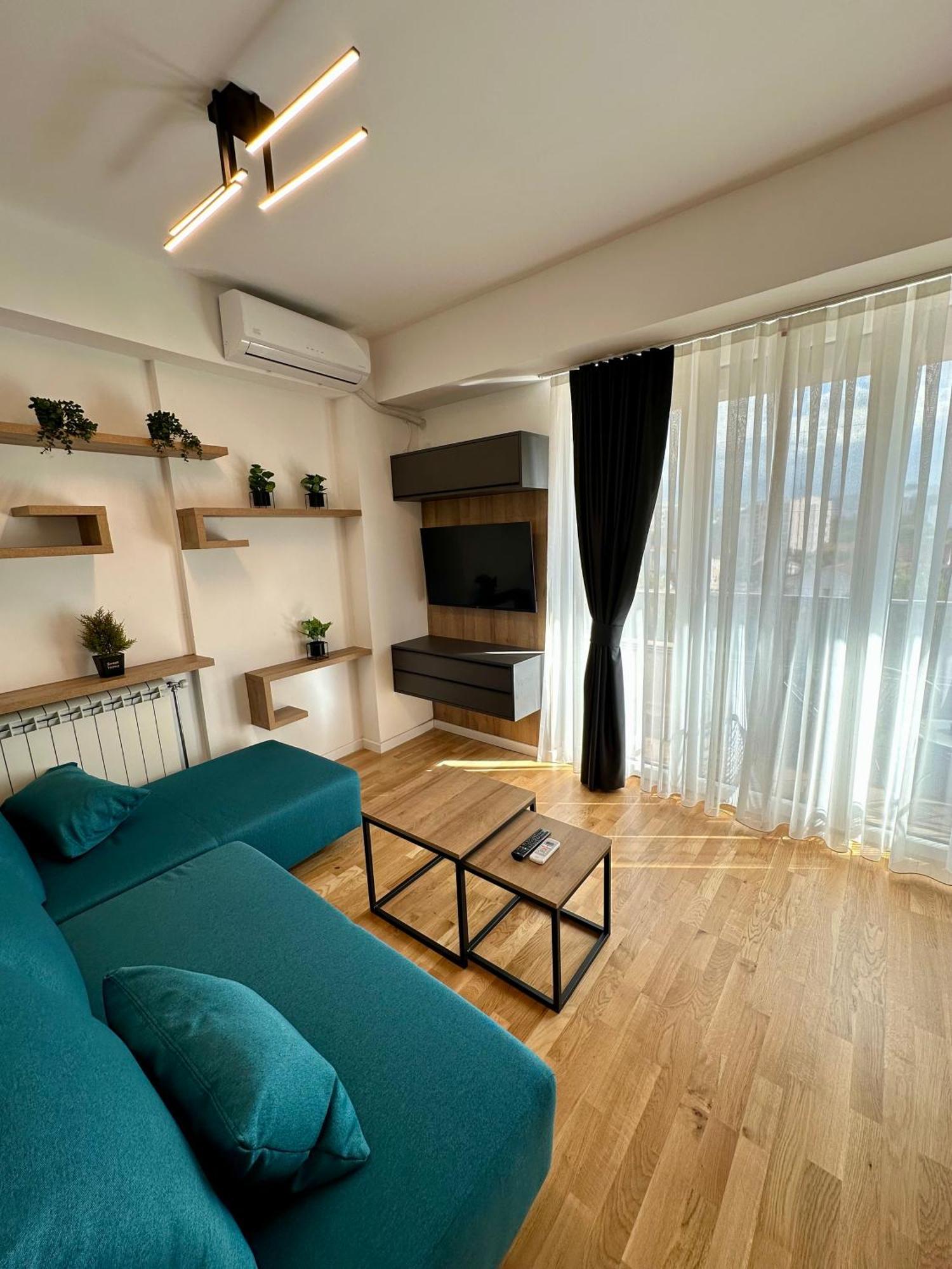 Downtown Riverside Apartments Skopje Eksteriør billede