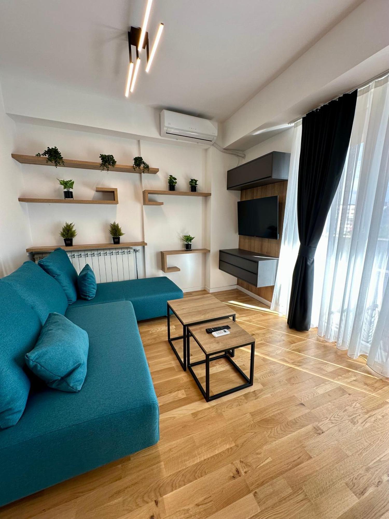 Downtown Riverside Apartments Skopje Eksteriør billede