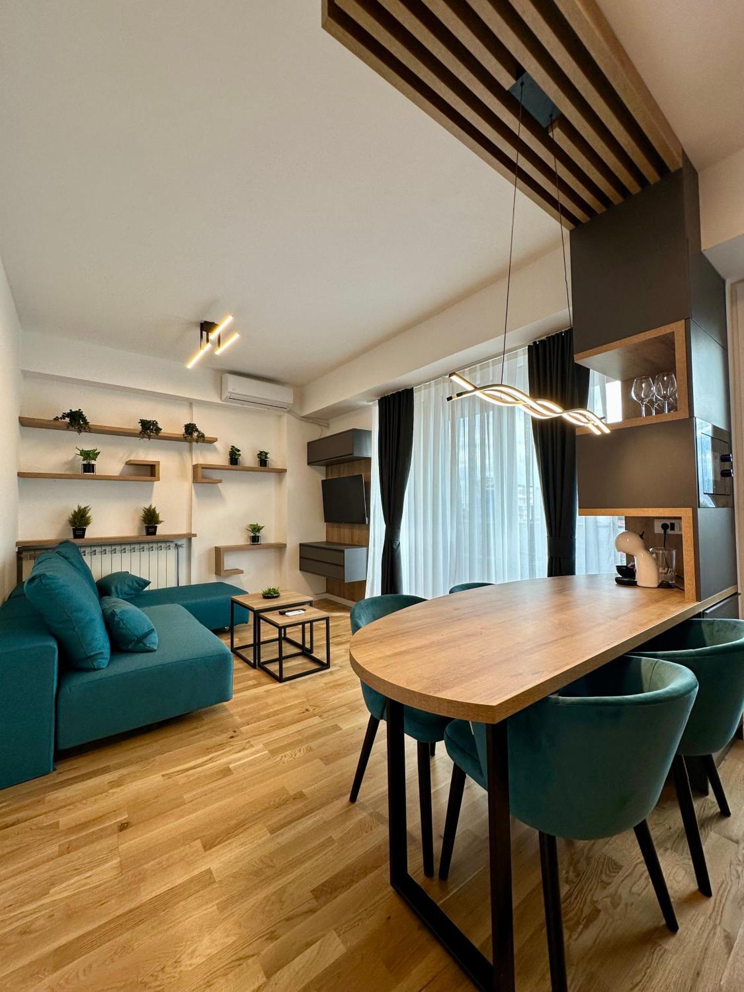 Downtown Riverside Apartments Skopje Eksteriør billede